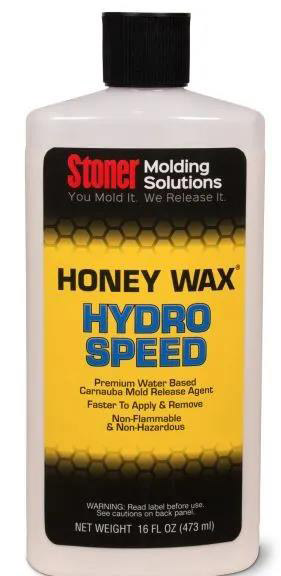 Stoner HoneyWax®Hydro Speed是一種高固含量的水性乳液,不含任何溶劑,旨在代替傳統的高級涂蠟作為復合材料行業中的脫模劑。